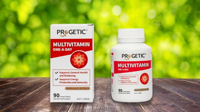 Progetic Multivitamin One A Day hỗ trợ tăng cường sức khỏe 