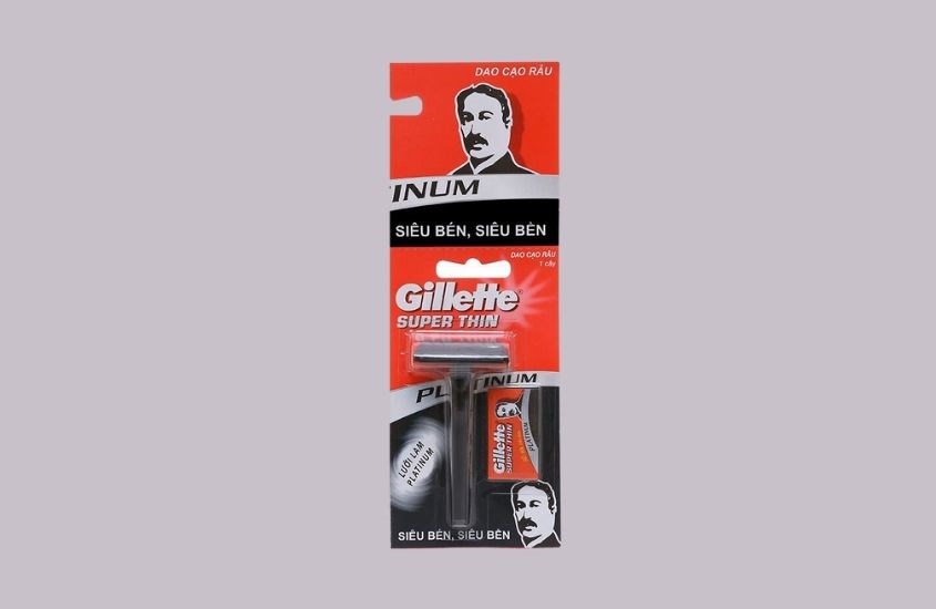 Dao cạo râu lưỡi đơn Gillette Super Thin