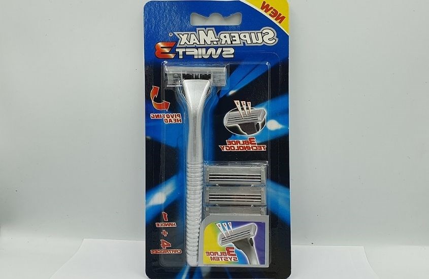 Dao cạo râu 3 lưỡi Super-Max Swift 3 AT282 910