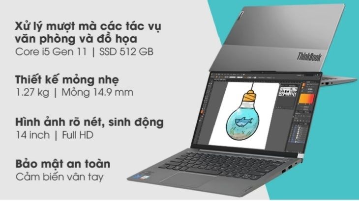 Laptop Lenovo ThinkBook 14s G2 ITL i5 1135G7