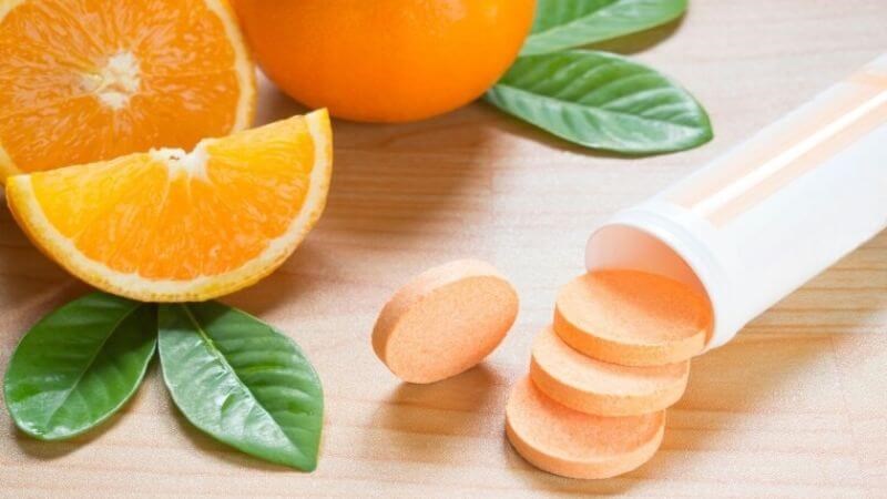 Các sản phẩm C sủi cung cấp vitamin C