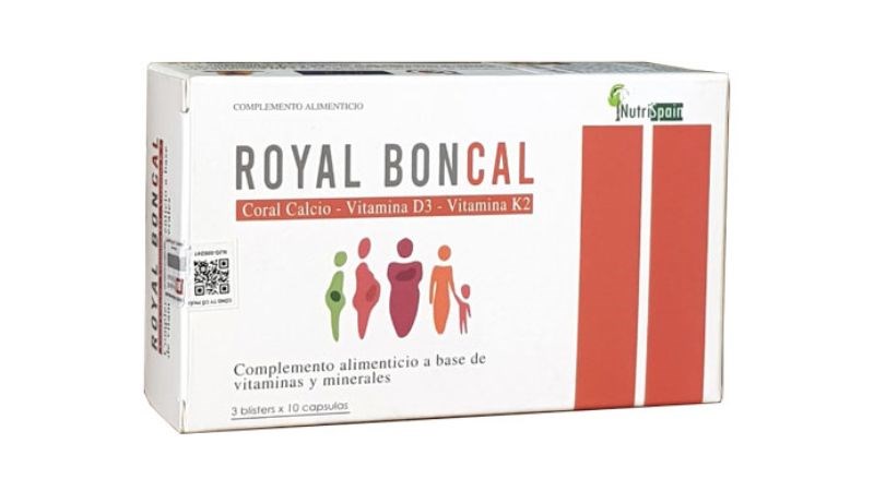 Viên uống Vitamin D3 Royal Boncal cung cấp canxi cho cơ thể
