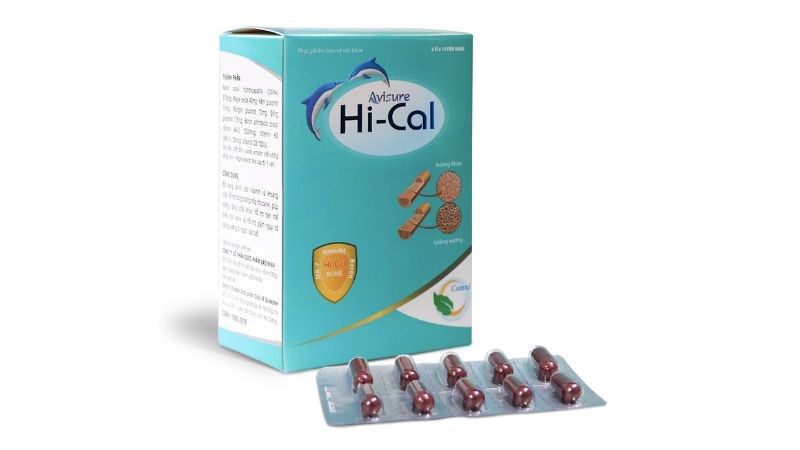 Viên uống Avisure Hical cung cấp 375mg canxi cho cơ thể