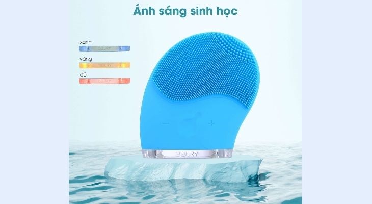 Máy rửa mặt Bibury làm chậm quá trình lão hóa với 3 loại ánh sáng