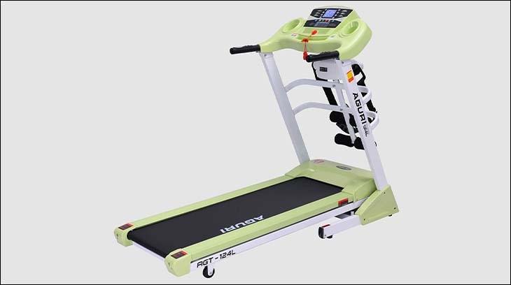 Máy Chạy Bộ Aguri AGT-124L có thể chịu tải trọng tối đa 130 kg