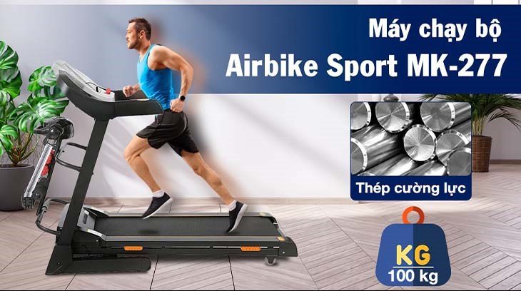 Máy Chạy Bộ Airbike Sport MK-277 có giá thành hợp lý