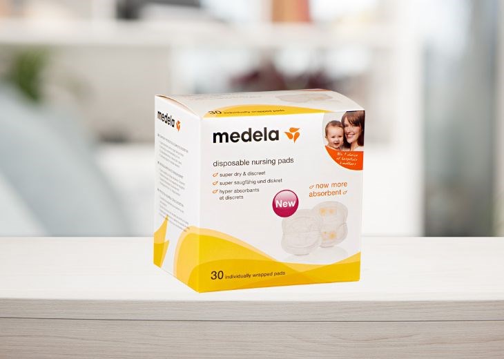 Miếng lót thấm sữa giặt nhiều lần Medela MD10 có lớp bảo vệ hạn chế gây mùi khó chịu cho cơ thể