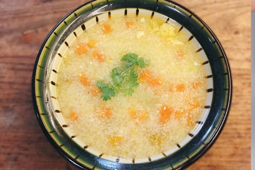 Súp yến mạch dinh dưỡng dành cho mẹ bầu