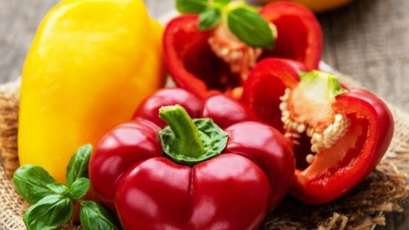 Ớt chuông giúp chống oxy hóa và chống viêm