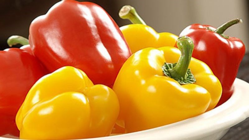 Ớt chuông giúp tăng cường vitamin A, Vitamin C