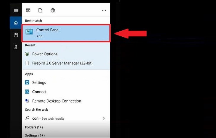 Cách truy cập vào Control Panel Cách truy cập vào Control Panel