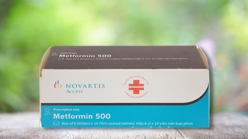 Metformin 500 Novartis trị đái tháo đường Metformin 500 Novartis trị đái tháo đường