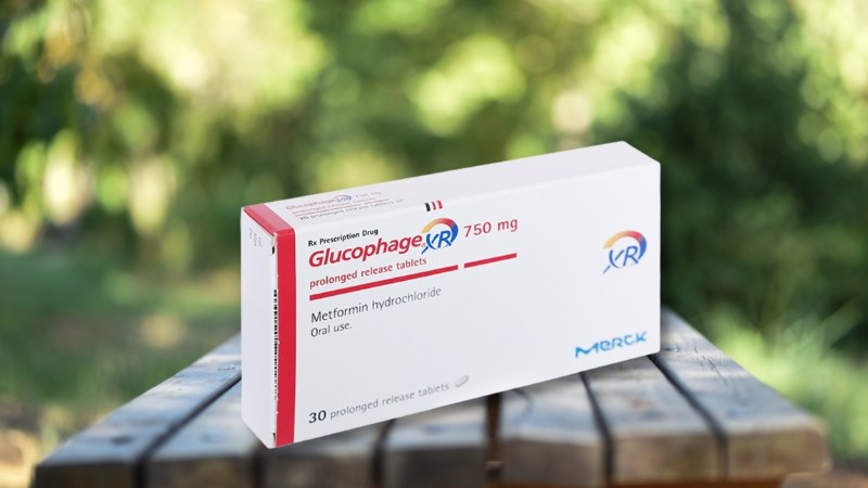 Glucophage XR 750mg trị đái tháo đường
