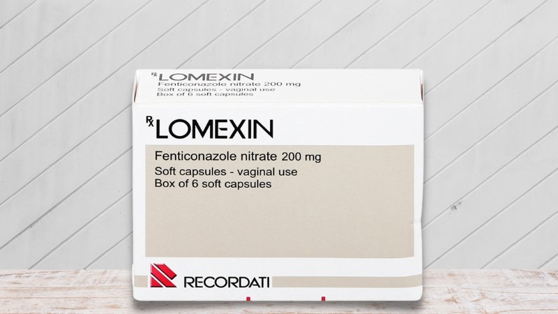 Viên đặt âm đạo Lomexin 200mg trị nhiễm nấm âm đạo