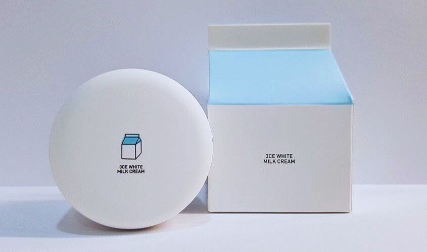 Kem dưỡng trắng 3CE White Milk Cream