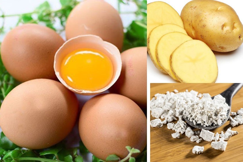 Cách làm mặt nạ bột sắn dây với mật ong và khoai tây