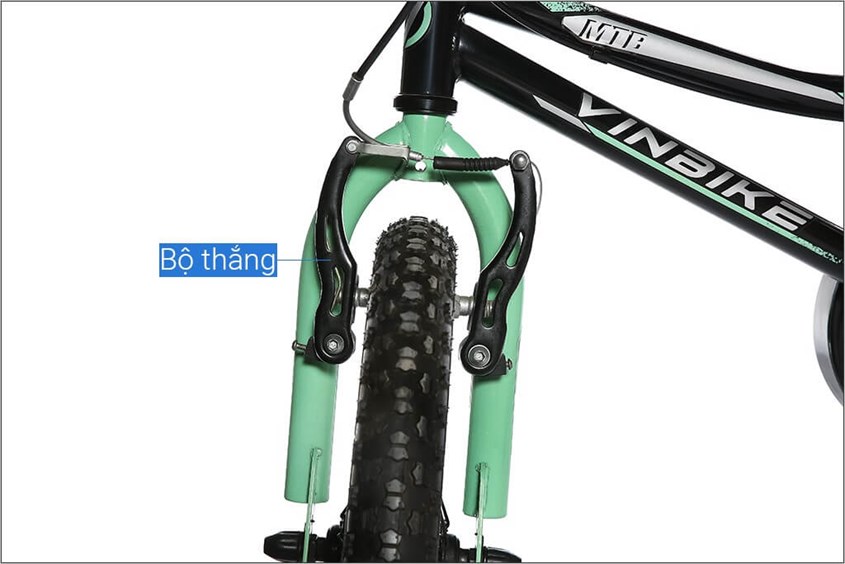 Xe đạp trẻ em Vinbike Youth Prince sở hữu bộ thắng Rear với sự chính xác và độ an toàn cao Xe đạp trẻ em Vinbike Youth Prince sở hữu hệ thống phanh vành có sự chính xác và độ an toàn cao