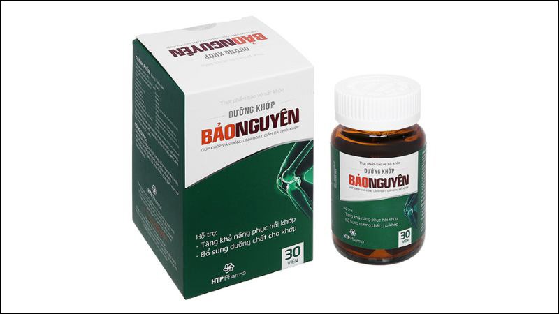 Dưỡng khớp Bảo Nguyên làm trơn ổ khớp, giảm đau mỏi khớp chai 30 viên