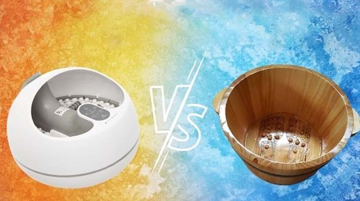 Tùy vào nhu cầu và điều kiện kinh tế để chọn mua chậu ngâm chân gỗ hay bồn ngâm chân điện