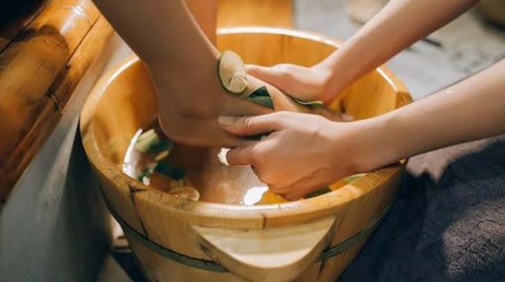 Bồn ngâm chân gỗ có thể sử dụng được lâu dài, tiết kiệm 