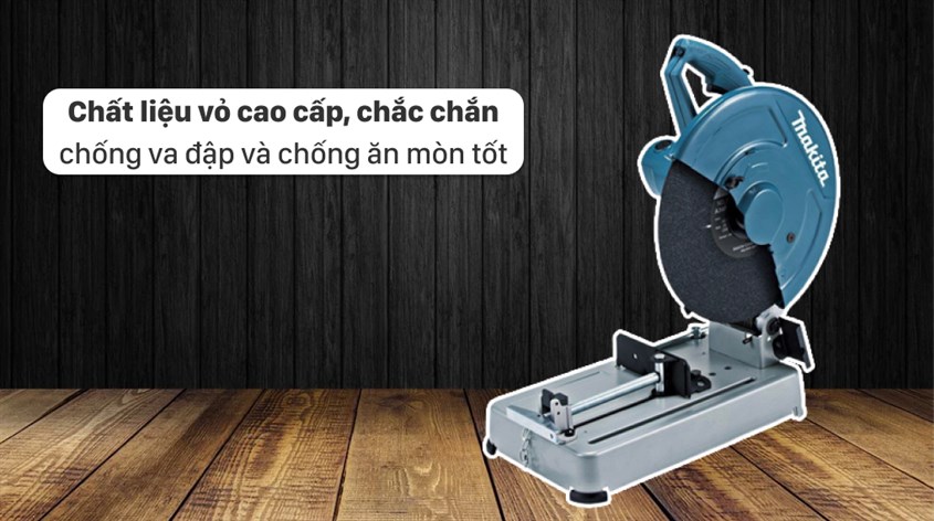 Máy cắt sắt Makita LW1401 2200W là sản phẩm thích hợp để cắt và gia công các vật liệu kim loại trên các công trình xây dựng, xướng cơ khí