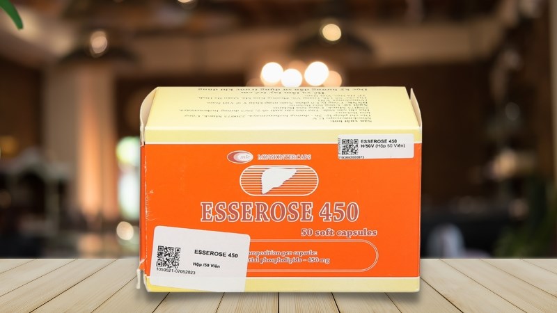 Esserose 450 hỗ trợ trị bệnh lý về gan