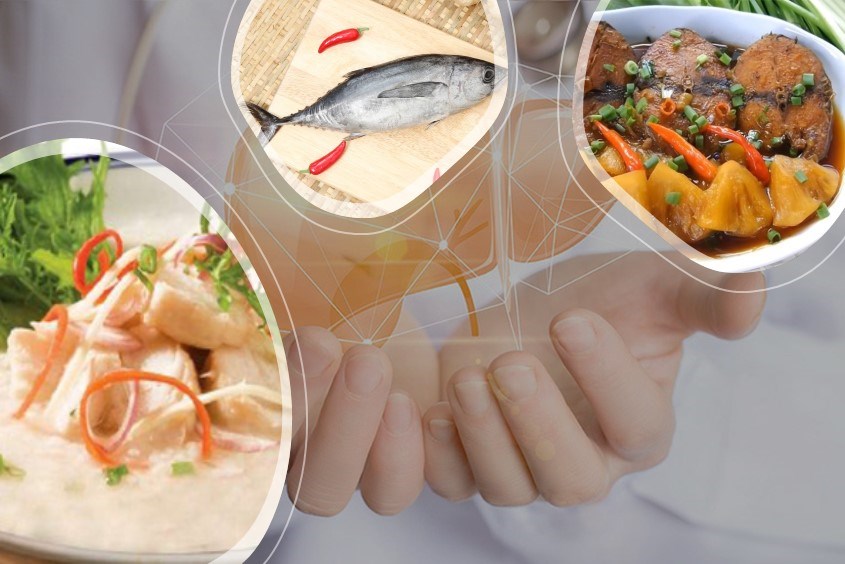 Một trong số những thực phẩm tốt cho gan là cá ngừ