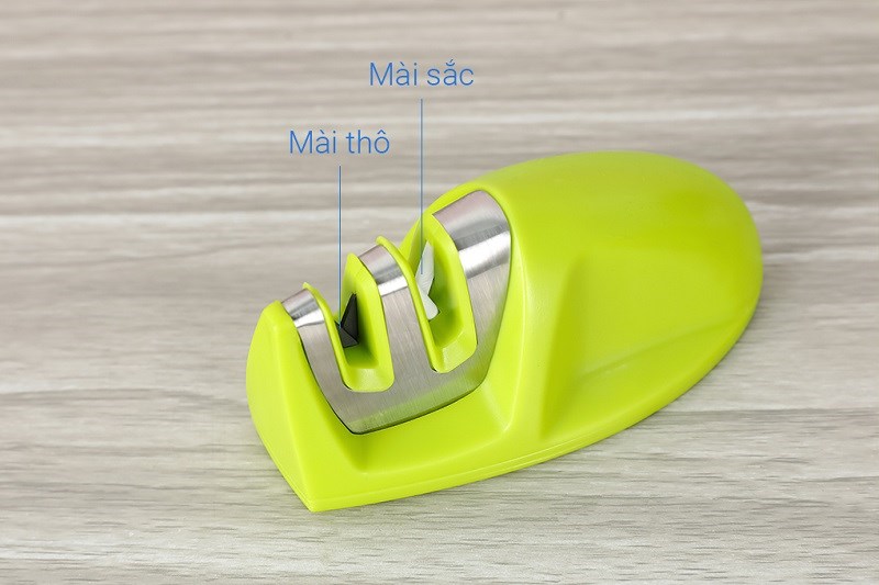 Dụng cụ mài dao Delites LD-SP011A sở hữu kiểu dáng gọn gàng với màu xanh bắt mắt