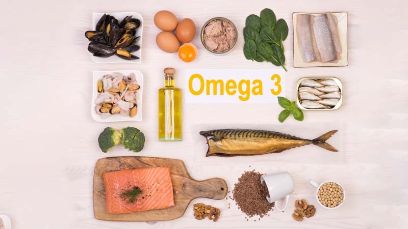 Những loại thực phẩm giàu Omega-3.