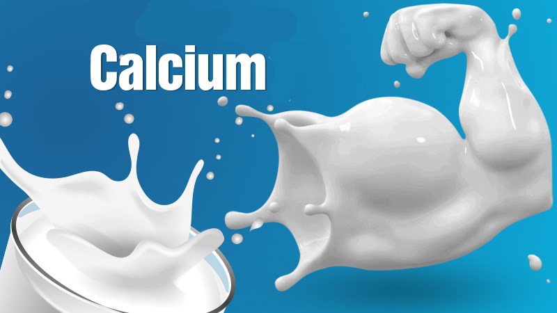 Sữa không đường giàu canxi giúp bảo đảm sức khỏe của xương luôn ổn định.