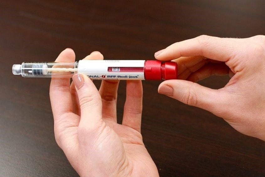 Khoảng 2 tuần sau khi tiêm, mẹ hãy dùng thử thai