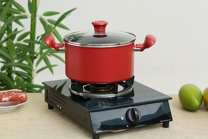 Nồi nhôm chống dính nắp kính 22cm Tefal So Chef G1354595 sử dụng được cho nhiều loại nồi khác nhau