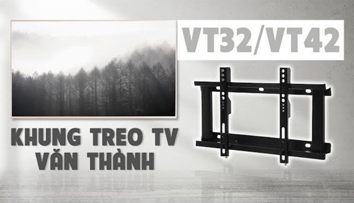 Khung treo Camel Khung treo tivi 19-40 inch Cố định Văn Thành VT-32 sở hữu thiết kế đẹp mắt, chất liệu cao cấp, phù hợp cho tivi 19 - 40 inch