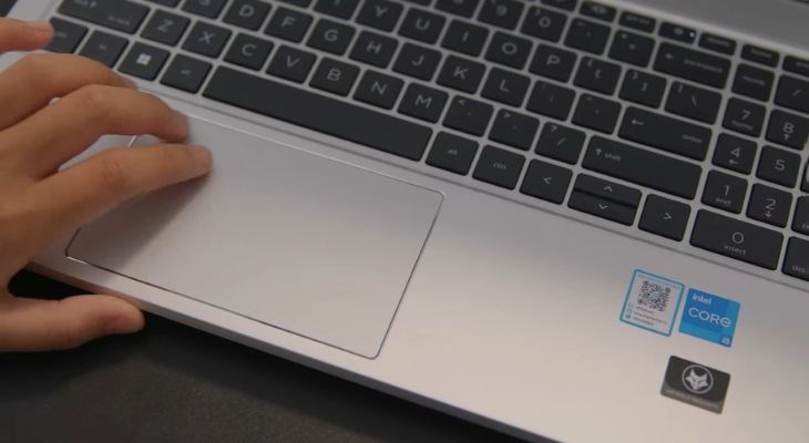 Bàn phím và touchpad dòng HP Probook dễ sử dụng