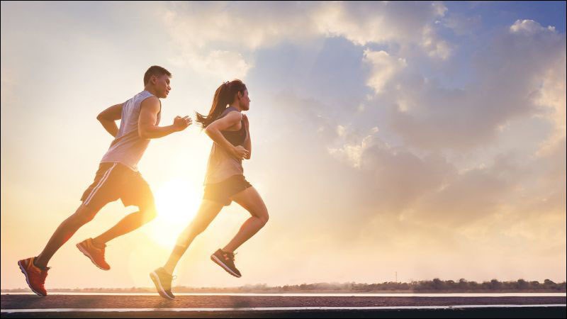 Chạy bộ gi&uacute;p giảm rung ch&acirc;n