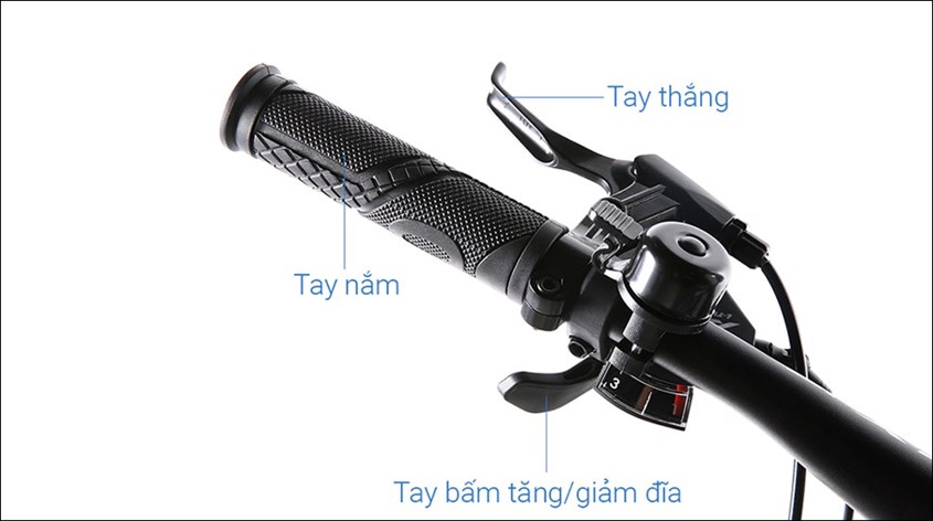 Xe đạp địa hình MTB XDS Hero 300 sở hữu ghi đông không sừng gọn gàng, linh hoạt Xe đạp địa hình MTB XDS Hero 300 sở hữu ghi đông không sừng gọn gàng, linh hoạt