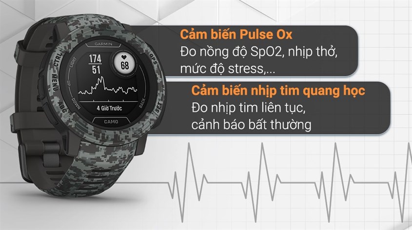 Tính năng Pulse X được trang bị trên đồng hồ giúp bạn theo dõi sức khỏe