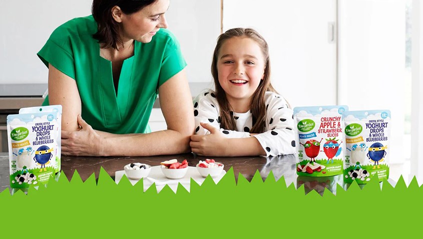 Sữa chua khô Kiwi Garden là sản phẩm đến từ NewZealand