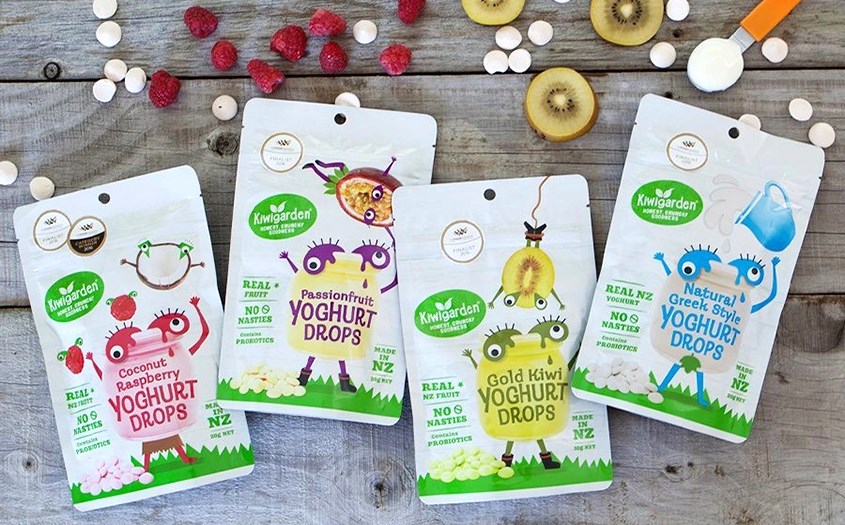 Sữa chua khô Kiwigarden được làm từ những nguyên liệu cao cấp từ trang trại quy mô lớn của Kiwigarden