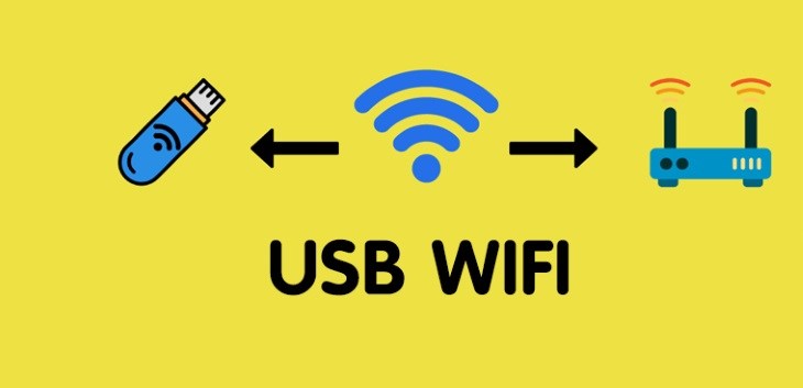 USB WiFi là một thiết bị mạng giúp mở rộng sóng WiFi