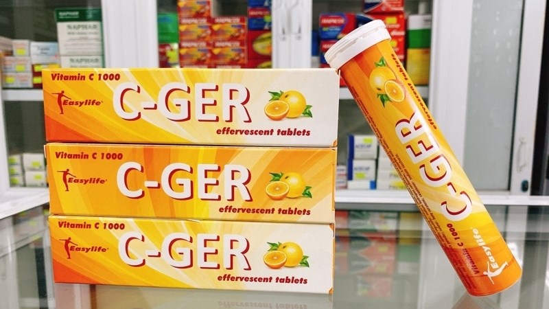 Viên sủi C-Ger 1000 tăng sức đề kháng 