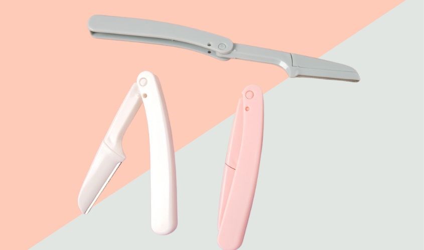 Loại dao cạo lông mày có thể gấp gọn