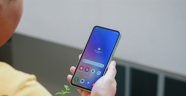 Galaxy A54 cho thời lượng sử dụng lâu ấn tượng đối với các tác vụ nhe