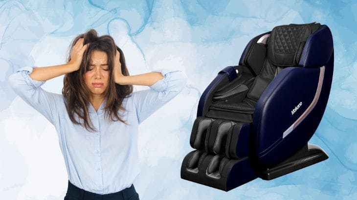 Ghế Massage Makano MKGM-10003 giảm căng thẳng, mệt mỏi và cải thiện chất lượng giấc ngủ hiệu quả