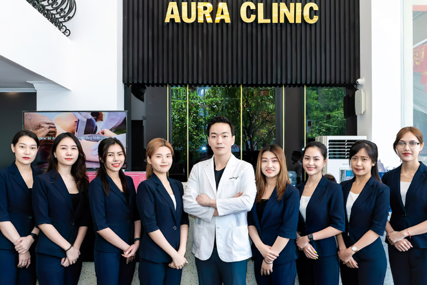 Chăm sóc da mặt ở đâu tốt tại TP.HCM tại Aura Clinic