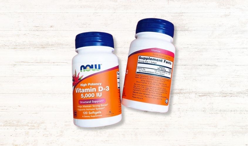 Now Vitamin D3 5000 IU