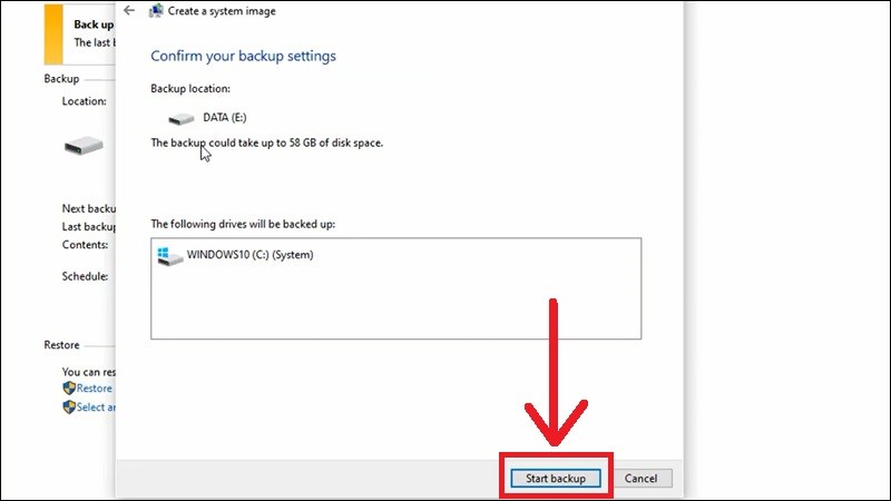 Chọn Start backup sau đó đợi quá trình sao lưu chạy hoàn tất nhé! Chọn Start backup sau đó đợi quá trình sao lưu chạy hoàn tất nhé!