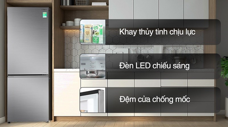 Tủ lạnh Hitachi Inverter 275 lít R-B330PGV8 đa dạng tiện ích cho người dùng