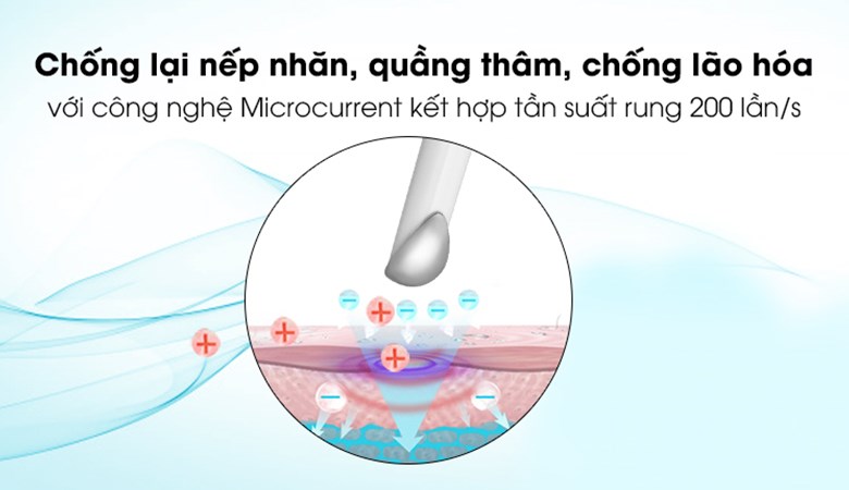 Máy massage mắt Lifetrons EM-700 với công nghệ Microcurrent giúp chống lão hóa hiệu quả và chăm sóc da chuyên sâu