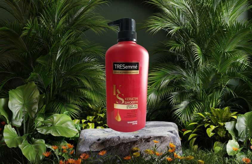 Dầu gội TRESemmé Keratin Smooth vào nếp suôn mượt 621 ml